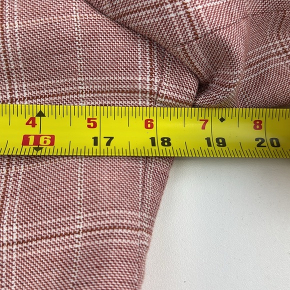 A Fish Name Fred Men's Red Check Sportcoat Blazer - Picture 8 of 12